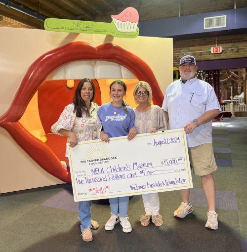 donation to NELA children’s museum for new building in memory of Tarver Braddock